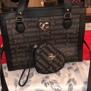 Juicy couture tote and wallet